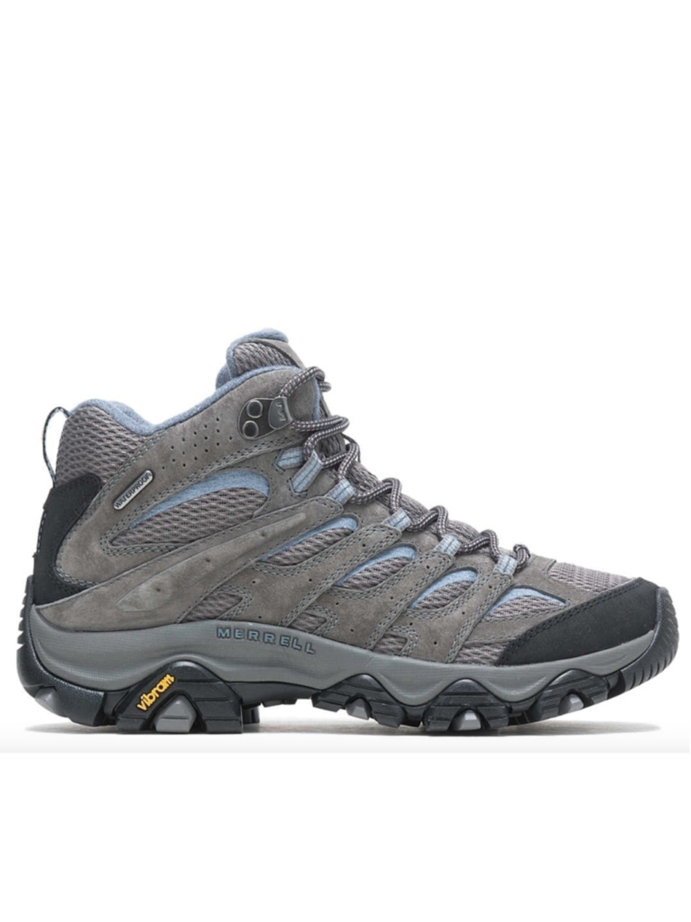 New Merrell Hiking Boots Women's Sz 12 Gray, Waterproof Shoe